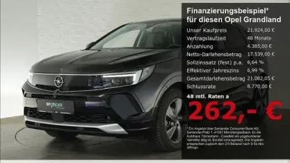 Gebraucht Opel Grandland X Elegance 131 PS (96 kW) 2023 Schwarz SUV