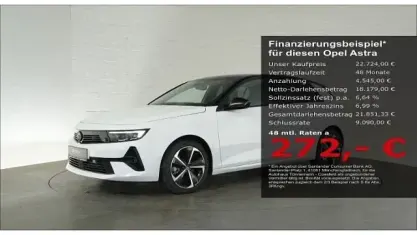 Gebraucht Opel Astra 145 PS (106 kW) 2024 Weiss Kleinwagen