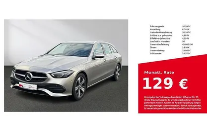 Gebraucht Mercedes C180 170 PS (125 kW) 2023 Silber Limousine