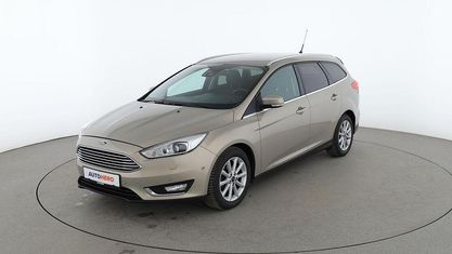 Occasion Ford Focus Titanium 125 ch (91 kW) 2015 Gris Break