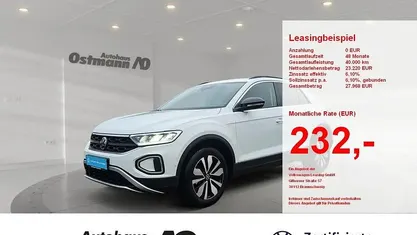Gebraucht VW T-Roc Goal 116 PS (85 kW) 2025 Pure white SUV