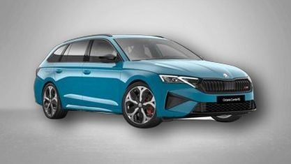 Ny Skoda Octavia RS 265 HK (194 kW) 2025 Blå Kombi