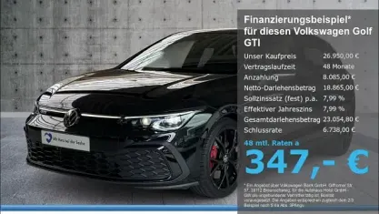 Gebraucht VW Golf VIII Business 245 PS (180 kW) 2021 Schwarz Limousine