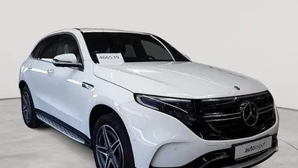 Gebraucht Mercedes EQC400 AMG line 300 kW (408 PS) 2023 Polarweiß SUV