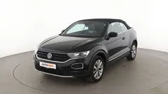 Schwarz Gebraucht 2021 VW T-Roc Cabriolet Style Cabrio | 23.090 € (Fairer Preis)
