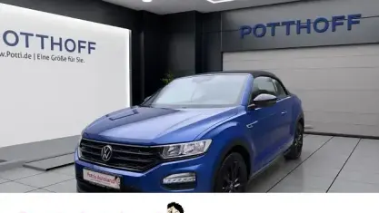 Gebraucht VW T-Roc Cabriolet Style 150 PS (110 kW) 2022 Blau Cabrio