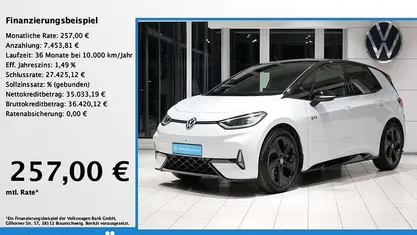 Gebraucht VW ID.3 GTX 210 kW (286 PS) 2025 Weiß Kleinwagen