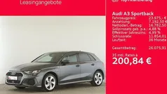 Daytonagrau perleffekt Gebraucht 2021 Audi A3 Sportback e-tron S-Line Limousine | 23.975 € (Guter Preis)