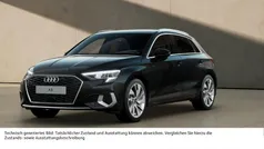 Schwarz (mythosschwarz) Gebraucht 2024 Audi A3 Sportback Ambiente Limousine | 36.550 € (Fairer Preis)