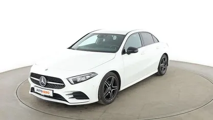 Gebraucht Mercedes A200 AMG line 163 PS (119 kW) 2020 Weiß Limousine