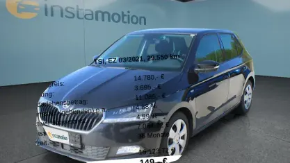 Gebraucht Skoda Fabia 95 PS (69 kW) 2021 Schwarz Kleinwagen