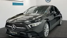 Schwarz Gebraucht 2020 Mercedes A180 AMG Limousine | 21.890 € (Fairer Preis)