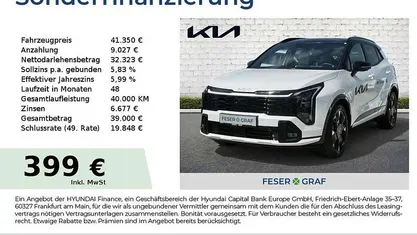 Gebraucht 2025 Kia Sportage GT-Line SUV | 41.350 € (Fairer Preis)