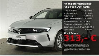 Nowe Opel Astra Edition 145 KM (106 kW) 2026 Srebrny Kombi