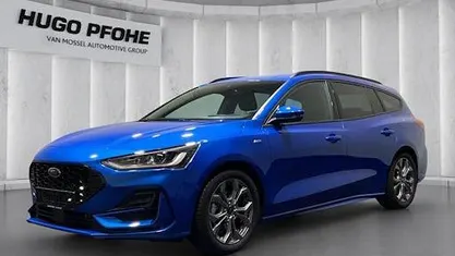 Blau Gebraucht 2024 Ford Focus ST-Line X Kombi | 24.250 € (Guter Preis)
