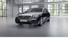 Lack obsidianschwarz Gebraucht 2019 Mercedes S450 AMG line Limousine | 52.440 € (Guter Preis)