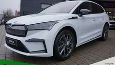 Weiss Neu 2025 Skoda Enyaq iV SportLine SUV | 55.480 € (Fairer Preis)