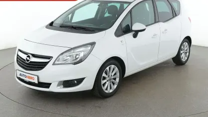 Gebraucht Opel Meriva drive 120 PS (88 kW) 2016 Weiß Van / Kleinbus