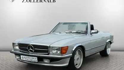 Używany Mercedes SL380 272 KM (200 kW) 1984 Srebrny Kabriolet
