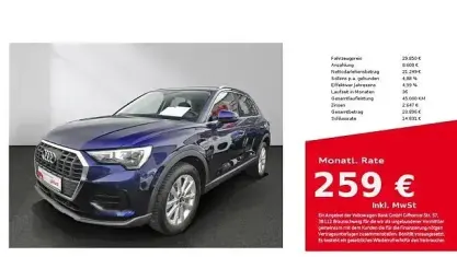 Brugt Audi Q3 Ambiente 245 HK (180 kW) 2022 Blå SUV