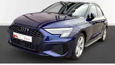 Navarrablau metallic Gebraucht 2024 Audi A3 Sportback S-Line Limousine | 34.598 € (Fairer Preis)
