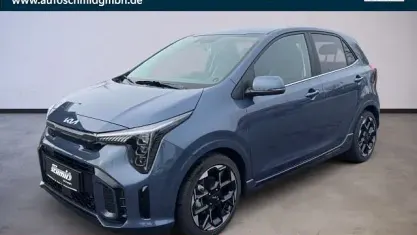Ny Kia Picanto GT-Line 68 HK (50 kW) 2025 Blå Hatchback