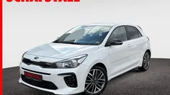 Weiss ((ud) clear white s) Gebraucht 2021 Kia Rio GT-Line Limousine | 14.979 € (Fairer Preis)