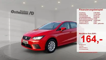 Gebraucht Seat Ibiza Style 110 PS (80 kW) 2023 Rot Limousine