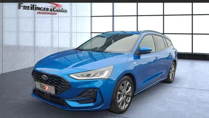 Dynamicblau (metallic) Gebraucht 2023 Ford Focus ST-Line X Kombi | 21.590 € (Fairer Preis)
