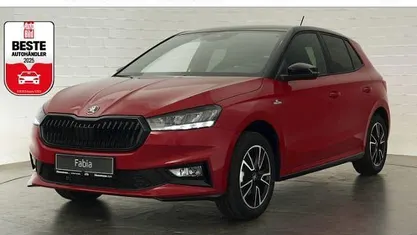 Rot Neu 2025 Skoda Fabia Monte Carlo Kleinwagen | 21.895 € (Fairer Preis)