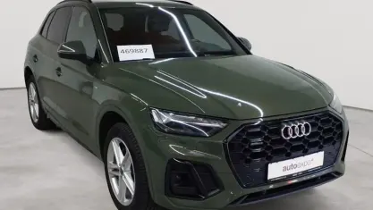 Gebraucht Audi Q5 S-Line 286 PS (210 kW) 2022 Distriktgrün metallic SUV