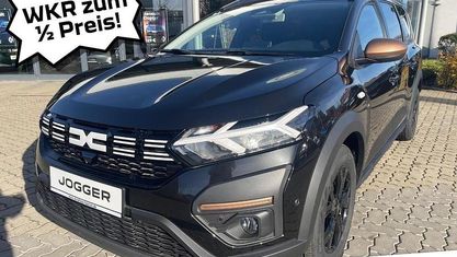 Neu Dacia Jogger Extreme 141 PS (103 kW) 2025 Perlmuttschwarz (schwarz) Van / Kleinbus
