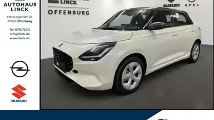 Neu Suzuki Swift Comfort 83 PS (61 kW) 2025 Farbe: weiss Kleinwagen
