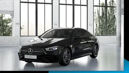 Unilack nachtschwarz Gebraucht 2025 Mercedes CLA200 AMG Coupé | 37.850 € (Fairer Preis)