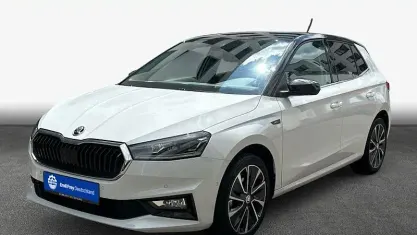 Gebraucht Skoda Fabia Style 110 PS (80 kW) 2021 Moonweiß perleffekt Kleinwagen