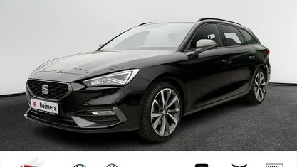 Schwarz Gebraucht 2023 Seat Leon ST FR Kombi | 23.881 € (Fairer Preis)