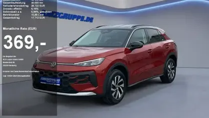 Nowe VW T-Roc Life 116 KM (85 kW) 2026 Czerwony SUV