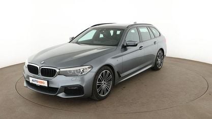 Brugt BMW 540 M Sport 340 HK (250 kW) 2018 Blå Stationcar
