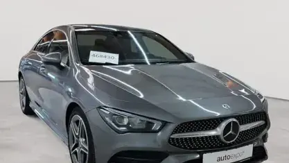 Gebraucht Mercedes CLA200 AMG line 163 PS (119 kW) 2023 Mountaingrau metallic Coupé
