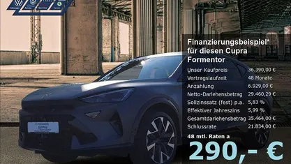 Grau Neu 2025 Cupra Formentor SUV | 36.390 € (Fairer Preis)