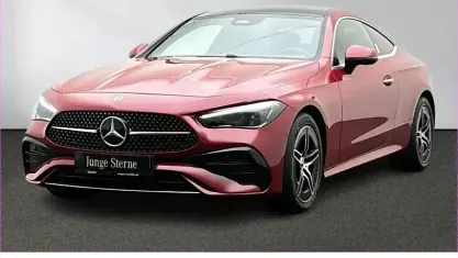 Second-hand Mercedes CLE200 AMG 204 CP (150 kW) 2025 Roșu Coupe