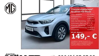 Neu Kia Stonic Vision 101 PS (74 kW) 2025 Silber SUV
