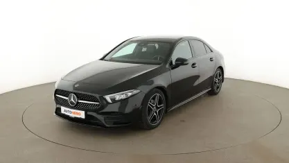 Gebraucht Mercedes A180 AMG line 136 PS (100 kW) 2022 Schwarz Limousine