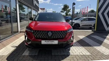 Neu Renault Austral Techno 148 PS (108 kW) 2025 Dezirrot mit dach in black pearlschwarz (rot) SUV
