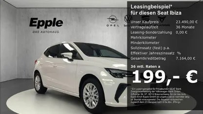 Neu Seat Ibiza 116 PS (85 kW) 2026 Weiß Limousine