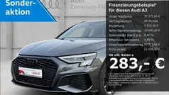 Grau Gebraucht 2024 Audi A3 Sportback S-Line Limousine | 37.575 € (Fairer Preis)