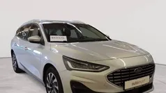 Moondust silber metallic Gebraucht 2022 Ford Focus Titanium Kombi | 16.890 € (Fairer Preis)