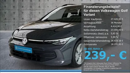 Gebraucht VW Golf VIII Life 116 PS (85 kW) 2024 Kombi