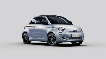 Blau (celestial blau) Neu 2025 Fiat 500e La Prima Cabrio | 32.990 €