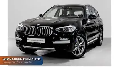 Begagnad BMW X3 xLine 184 HK (135 kW) 2018 Svart SUV